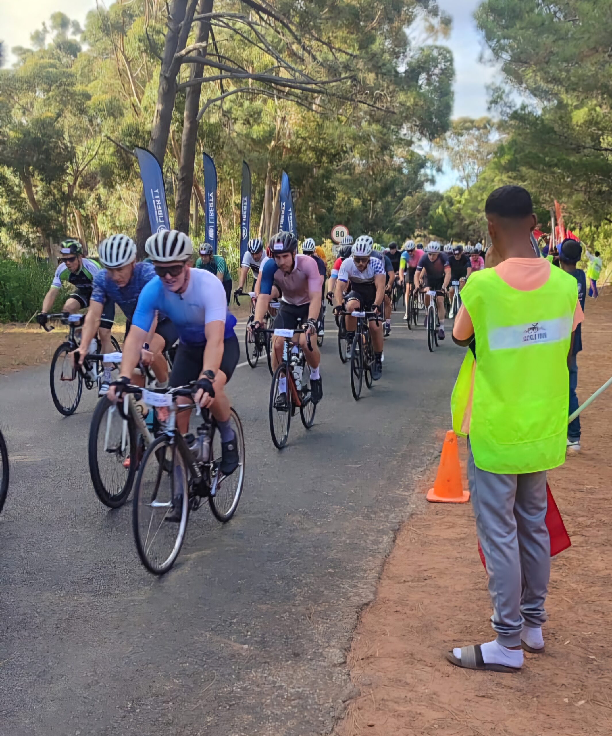 Marshalling for the Cape Town Cycle Tour and C T Marathon