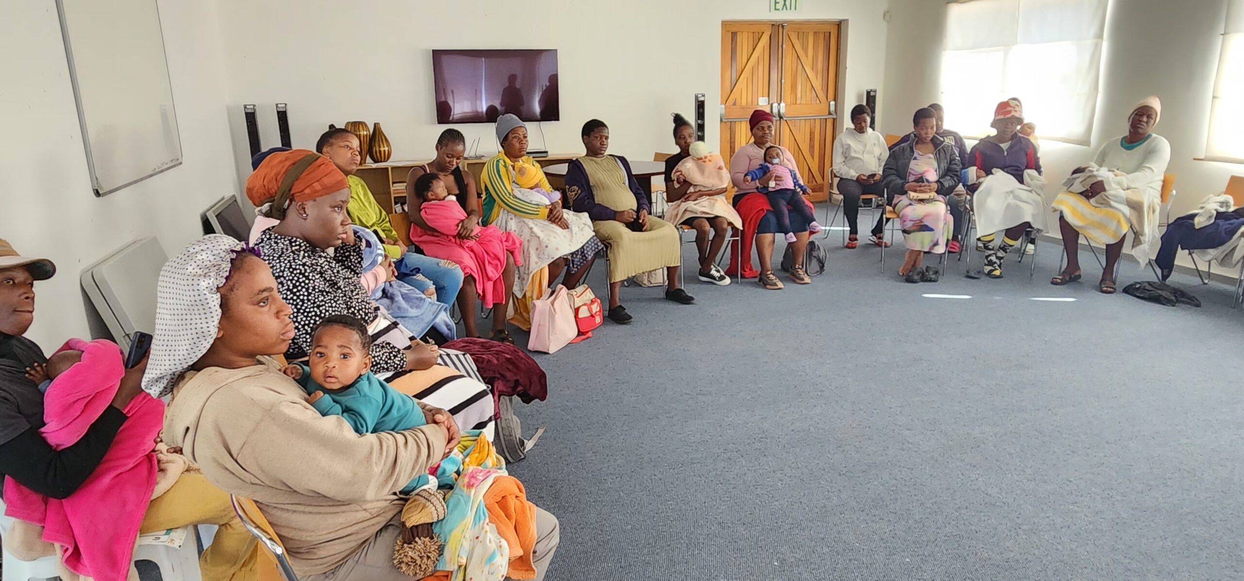 Baby Packs Delivered to Moms at Living Hope