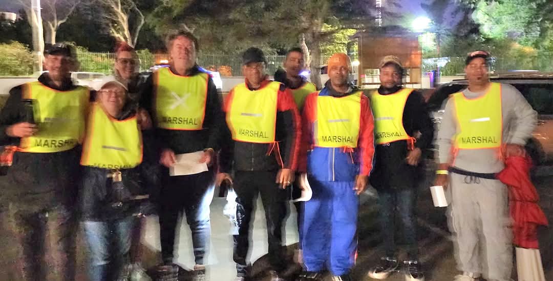 Marshalling for the Cape Town Cycle Tour and C T Marathon