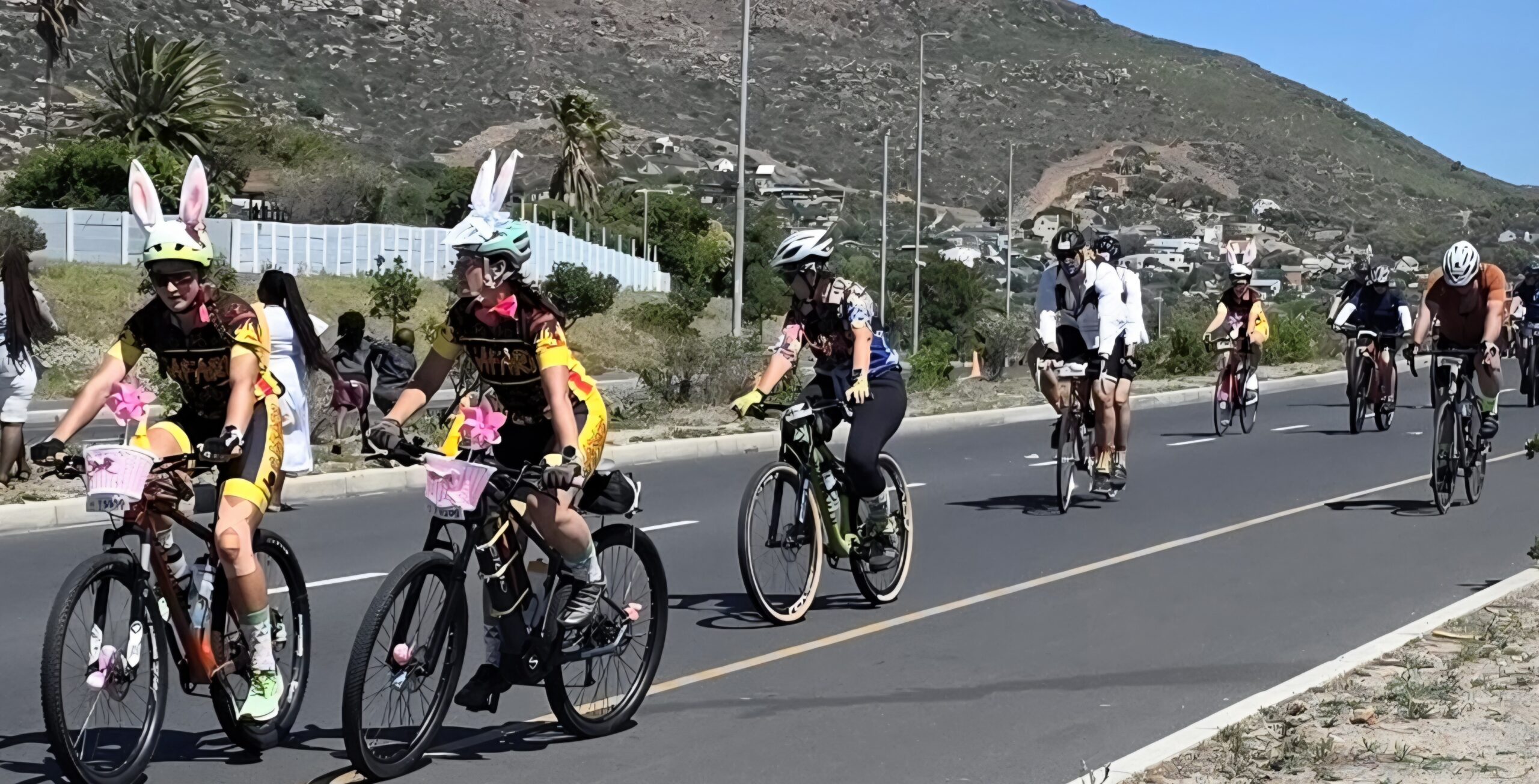 Marshalling for the Cape Town Cycle Tour and C T Marathon