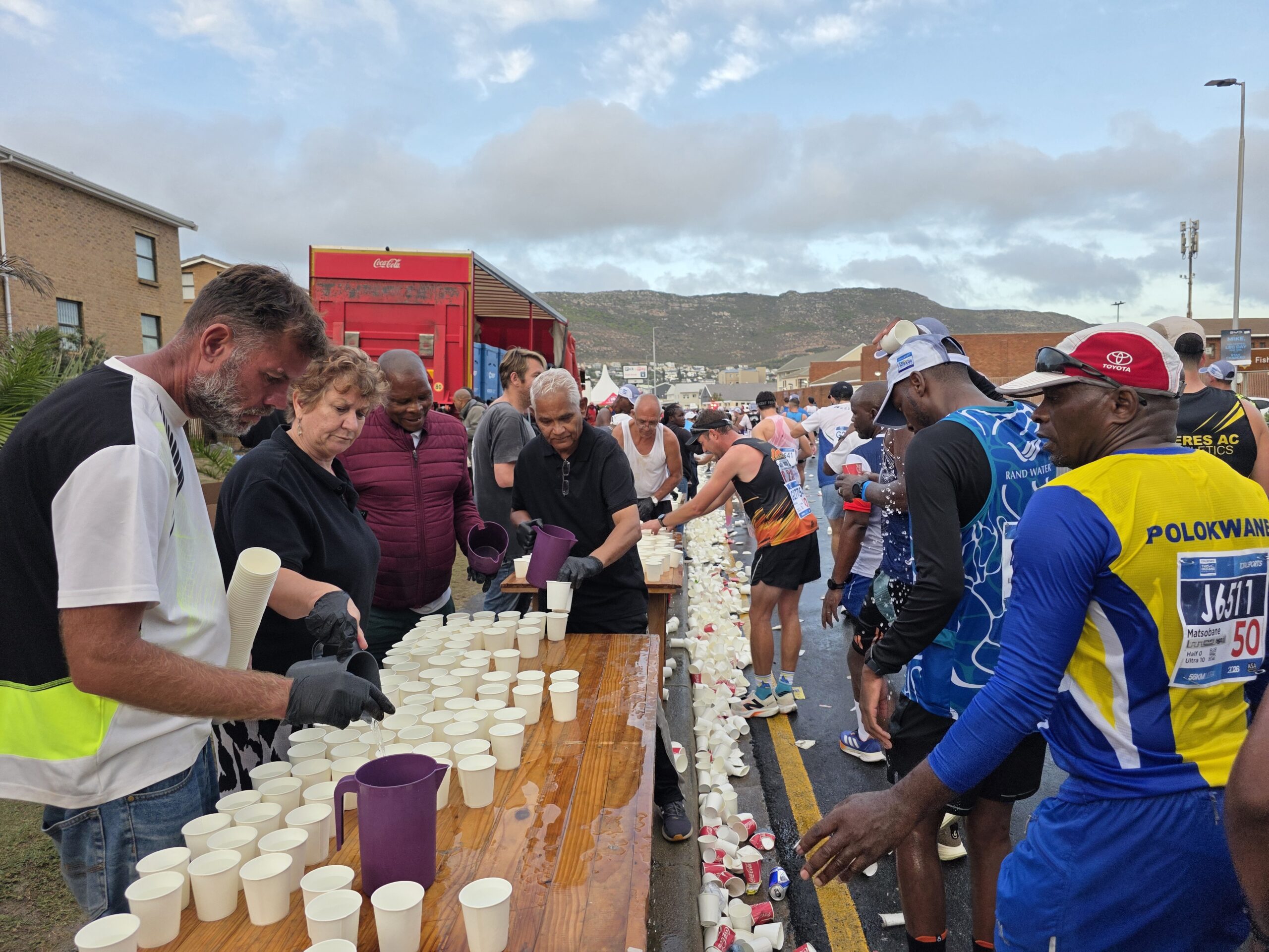 Two Oceans Marathon Water Table