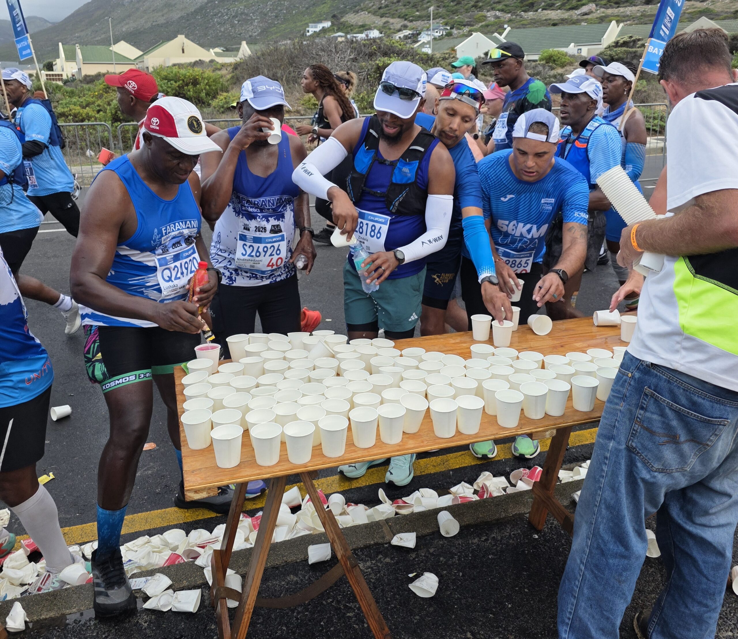 Two Oceans Marathon Water Table