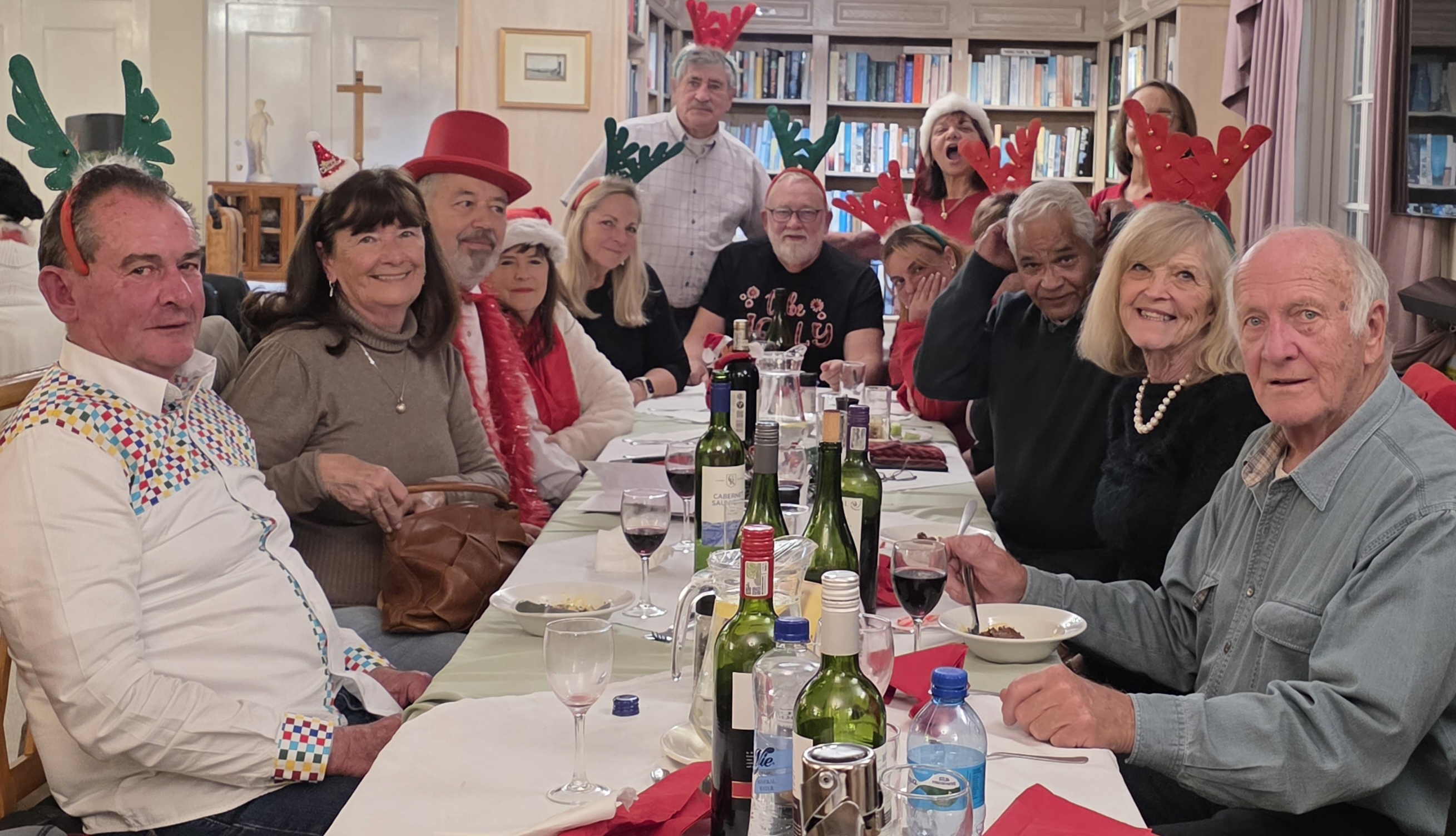 Dinner at the St James Retirement home Social