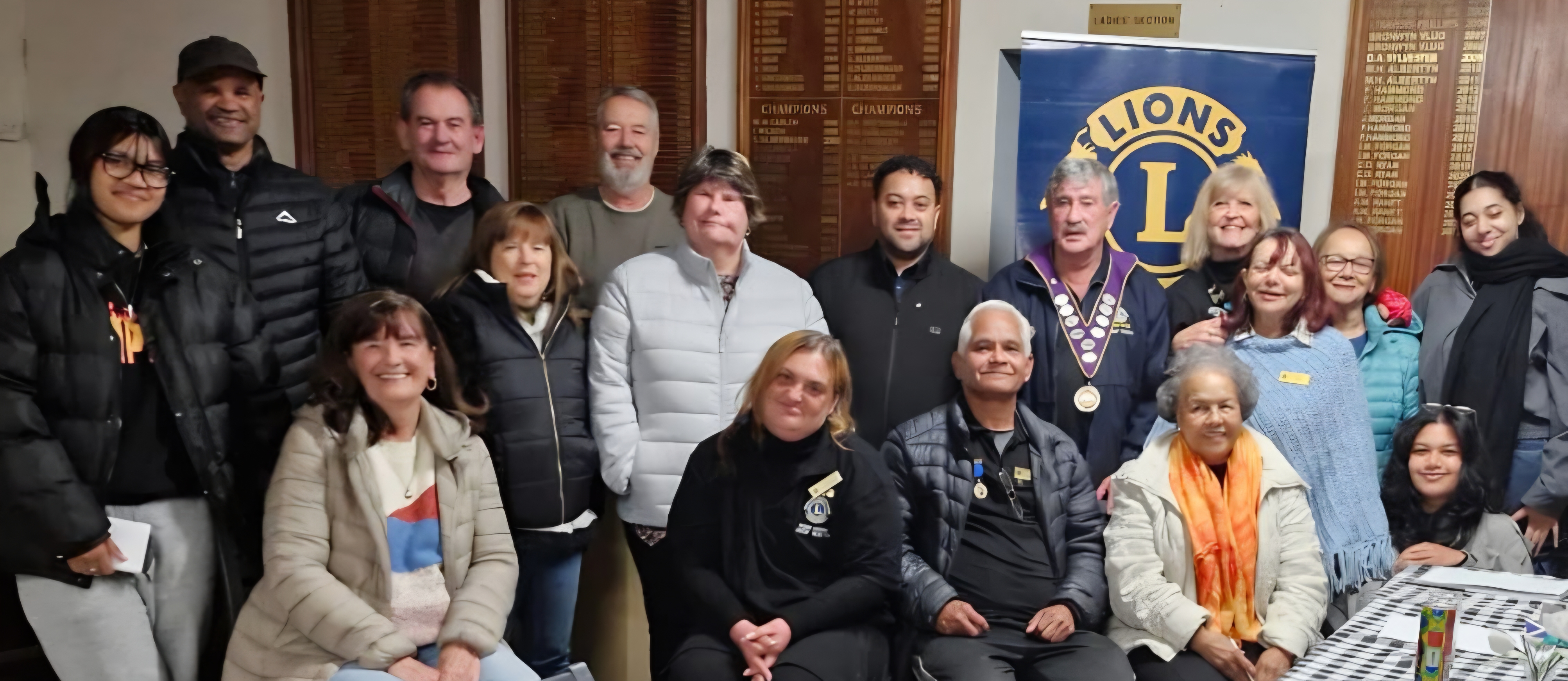 Fish Hoek Deep South Lions Club members